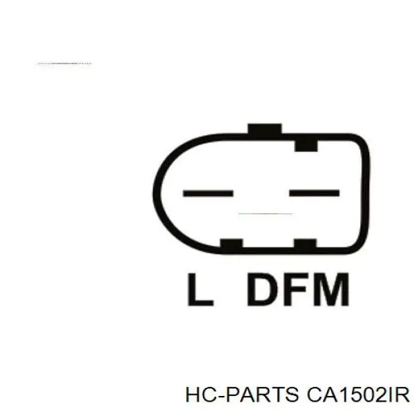 CA1502IR HC Parts Авто генератор