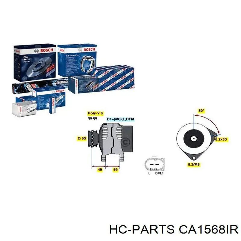 Купити CA1568IR HC Parts Генератор