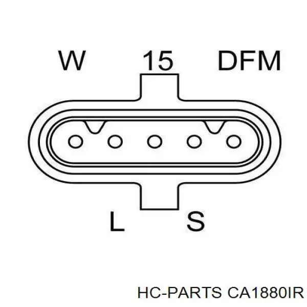 CA1880IR HC Parts Авто генератор