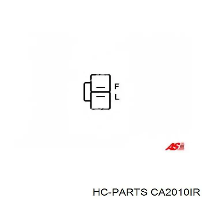 Генератор HC Parts CA2010IR ціна, від 172.72 USD