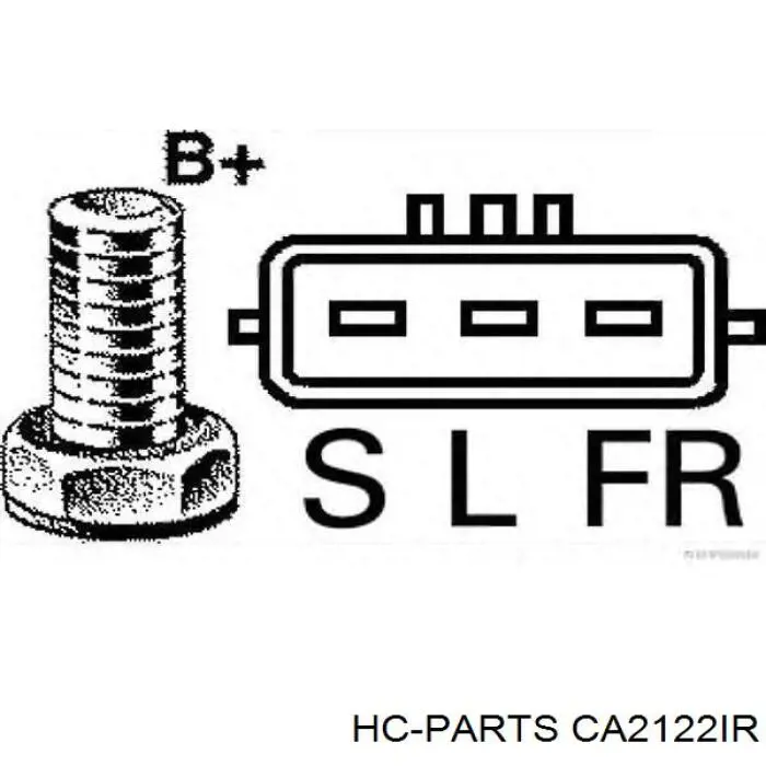Генератор CA2122IR HC Parts