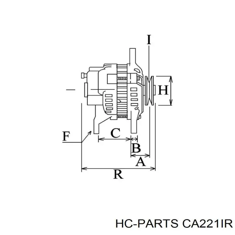 88909191 General Motors Авто генератор