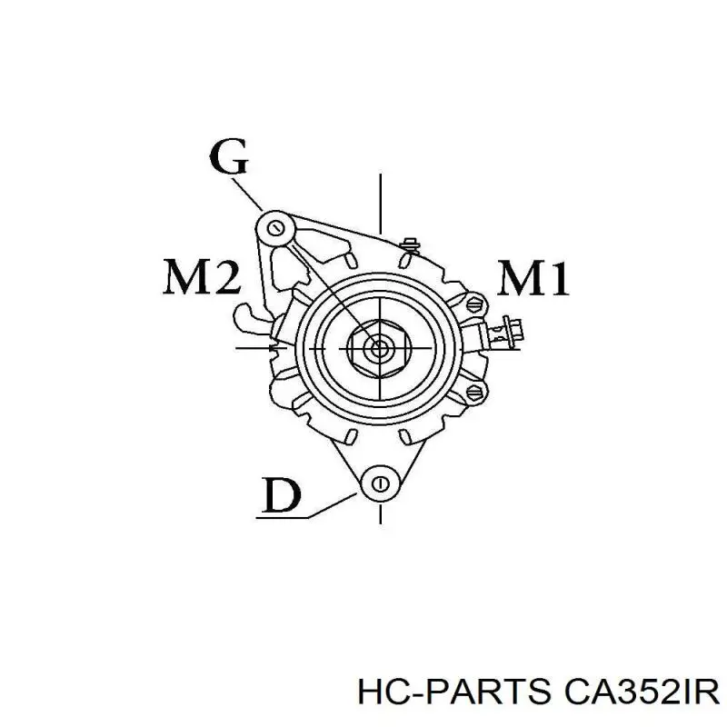Генератор Opel 1204327 ціна, від 136.88 USD