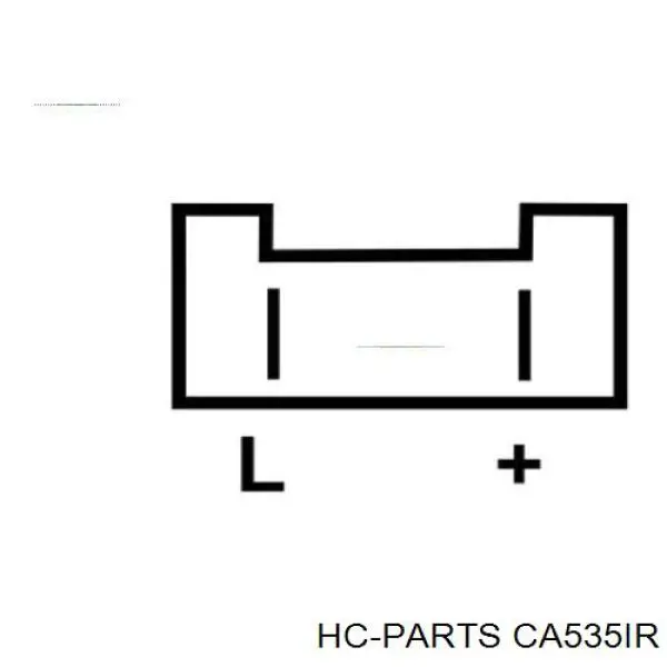 Генератор HC Parts CA535IR ціна, від 107.56 USD