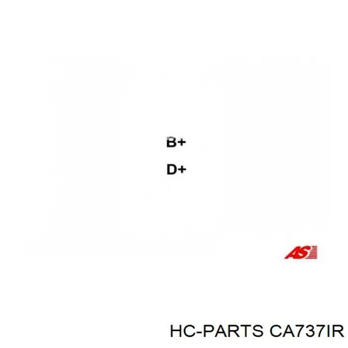 CA737IR HC Parts Генератор (80А, 14В)