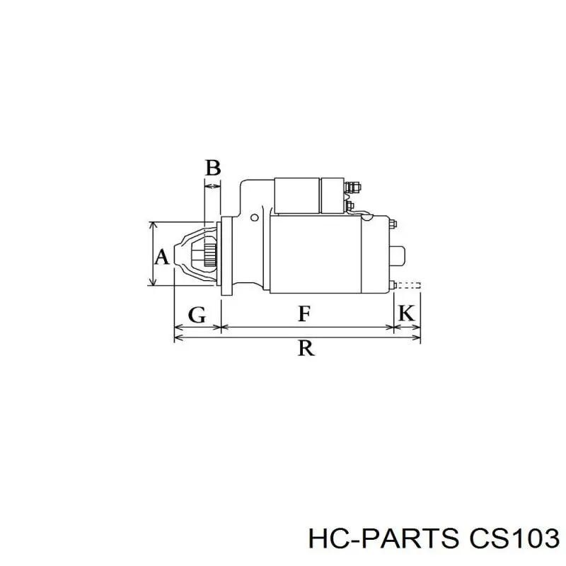 Купити MS220 Mahle Original Стартер
