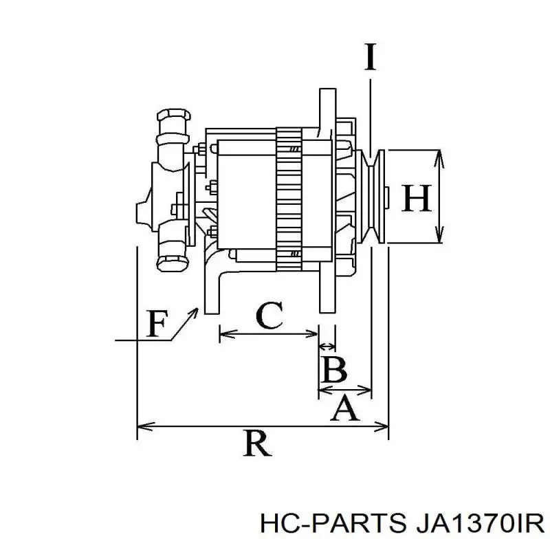 Генератор автомобільний Isuzu 8971502011