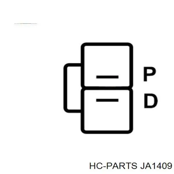 JA1409 HC Parts Авто генератор