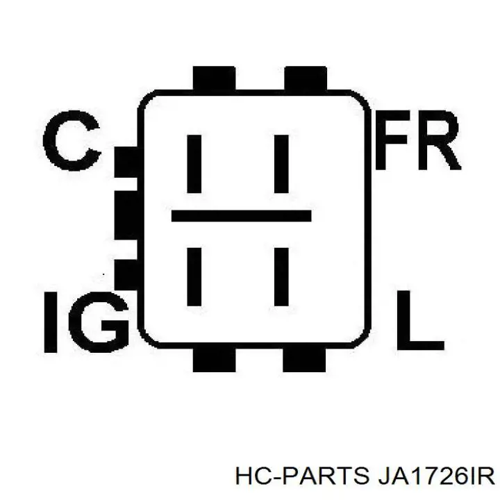 JA1726IR HC Parts Авто генератор