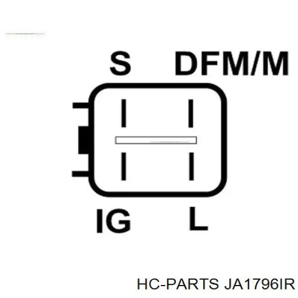 Купити JA1796IR HC Parts Генератор