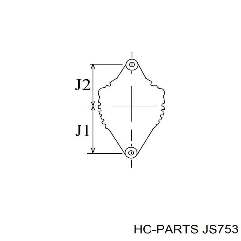 Купити JS753 HC Parts Стартер