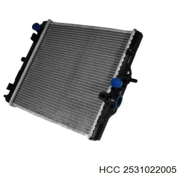2531022005 HCC Радіатор охолодження двигуна