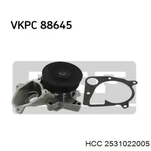 Радіатор основний HCC 2531022005 ціна, від 69.52 USD