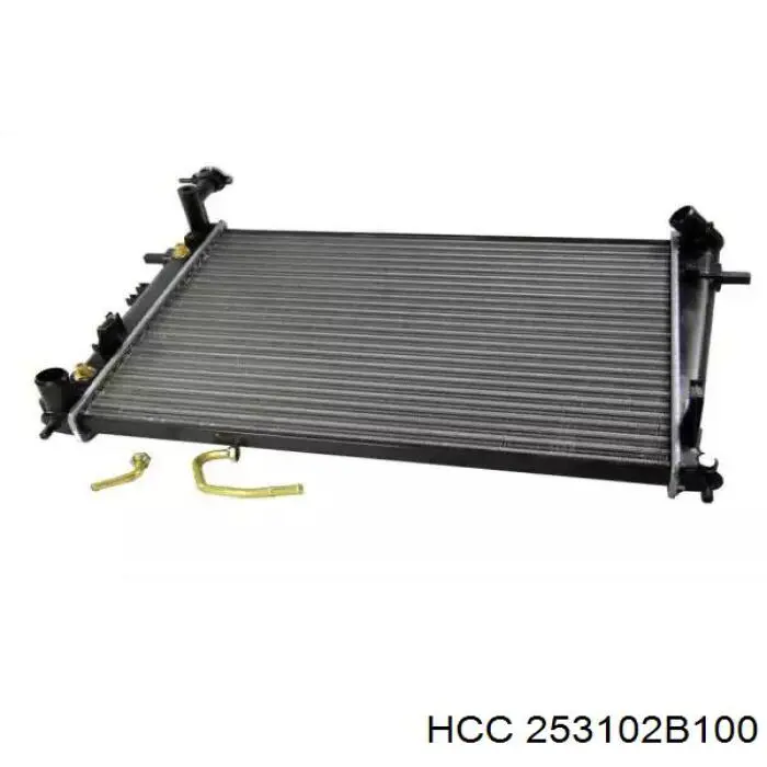 Радіатор основний Polcar 4051081 ціна, від 75.07 USD