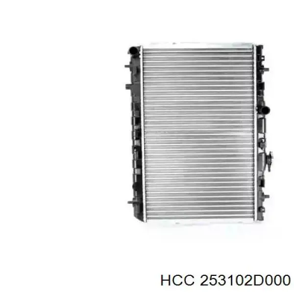 253102D000 HCC радіатор охолодження двигуна