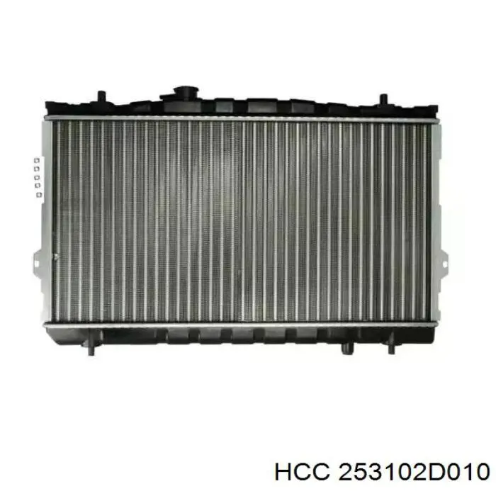 253102D010 HCC радіатор охолодження двигуна