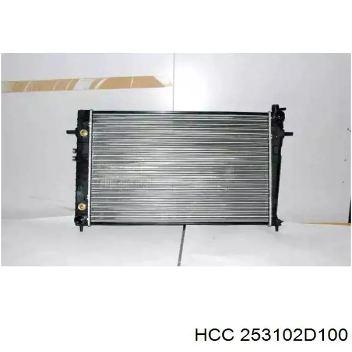 253102D100 HCC радіатор охолодження двигуна