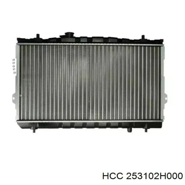 253102H010 HCC радіатор охолодження двигуна