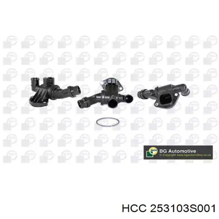 253103S001 HCC Радіатор охолодження двигуна