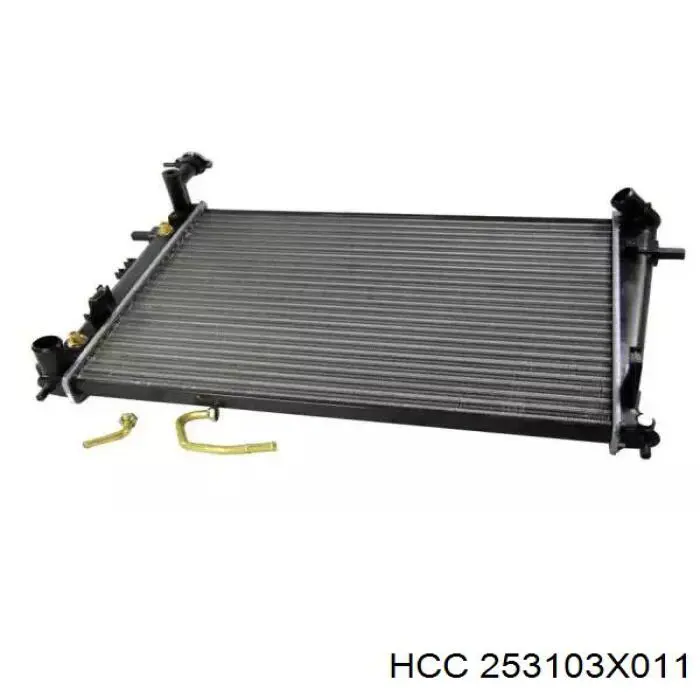 40C1081 Polcar Радіатор охолодження двигуна