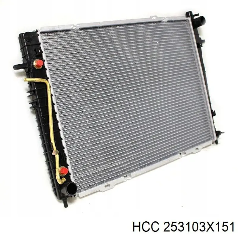 Купити 253103X151 HCC Радіатор двигуна