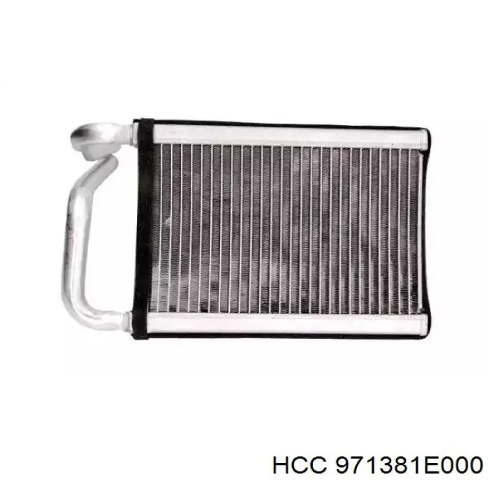 Радиатор печки (halla) ( 97138-1e000 ) на Hyundai Accent MC