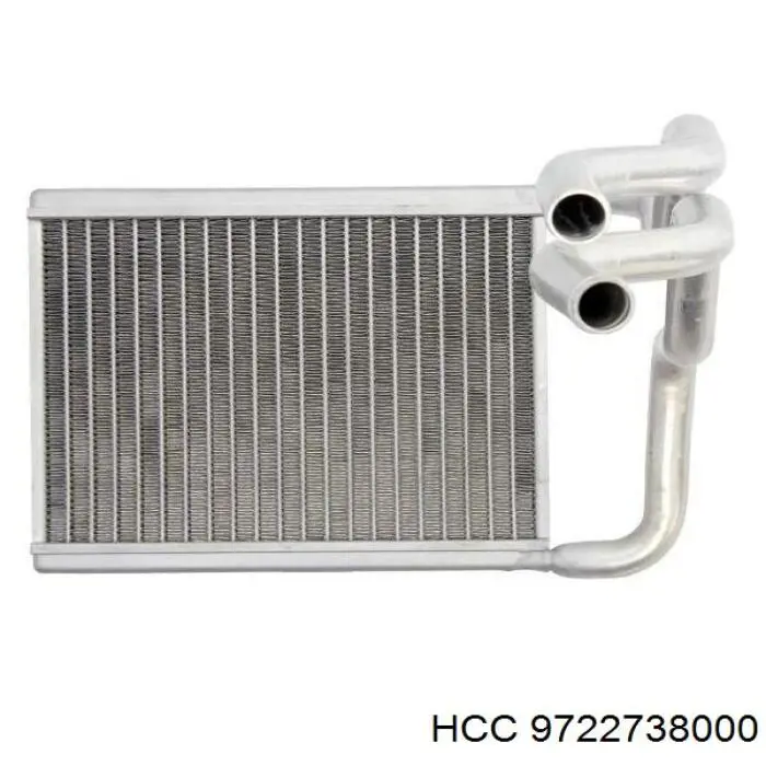 9722738000 HCC Радіатор опалювача салону