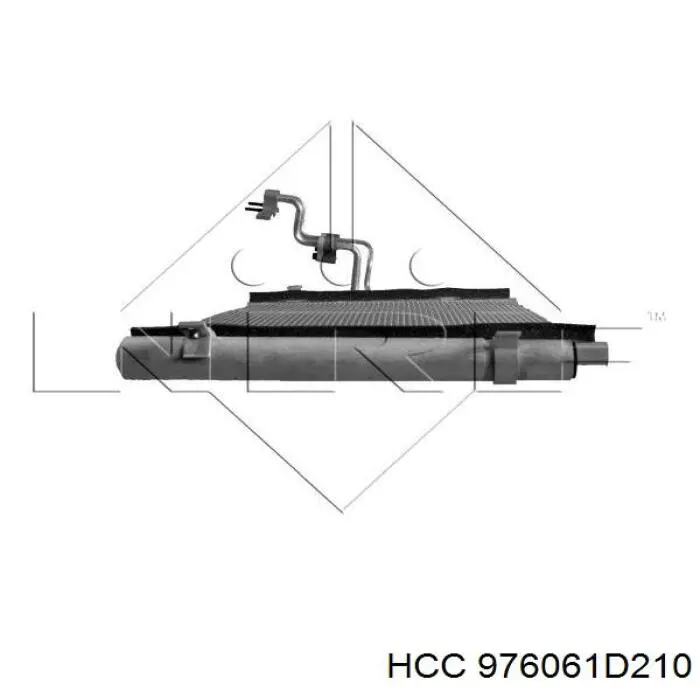 Купити S976061D210 Hyundai/Kia Радіатор системи охолодження кондиціонера