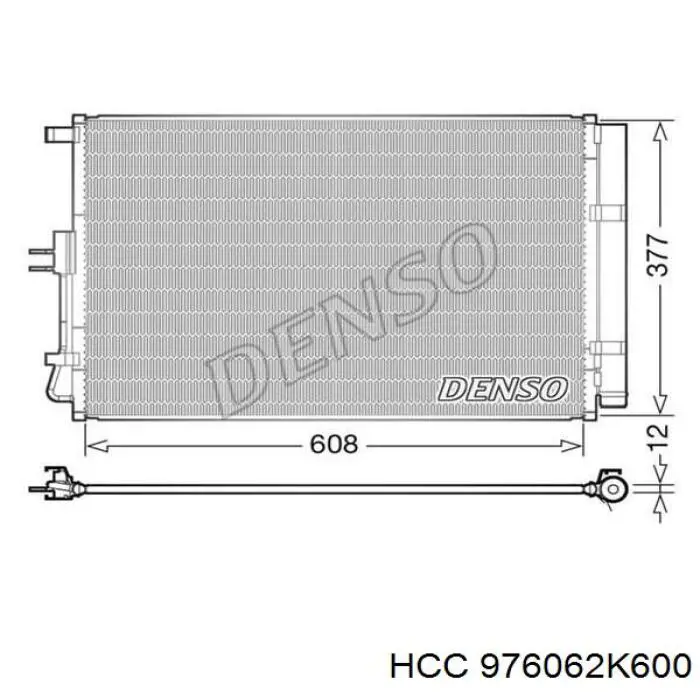 976062K600 HCC Конденсатор