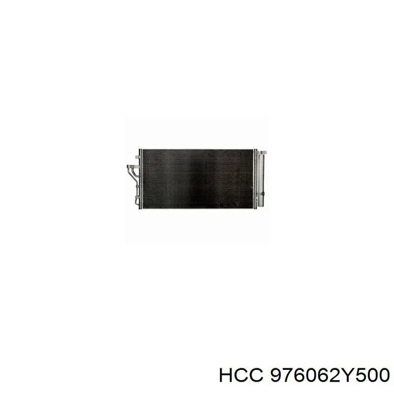 976062Y500 HCC радіатор кондиціонера