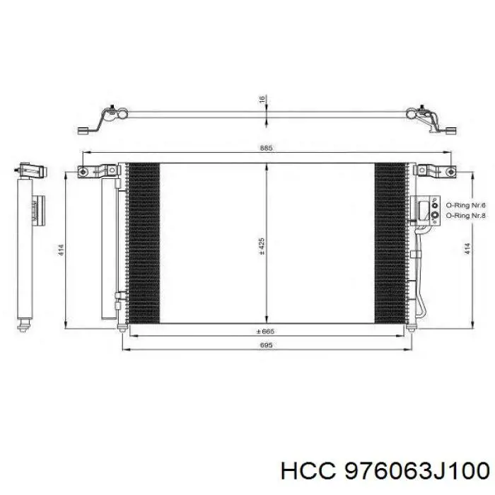 976063J100 HCC Конденсатор
