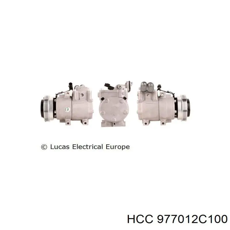 Компресор системи кондиціювання HCC 977012C100 ціна, від 216.30 USD