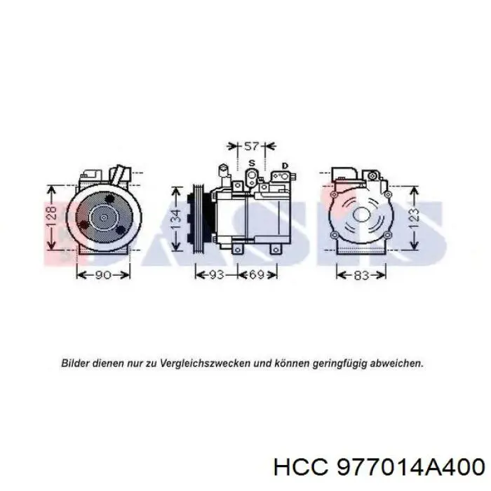 977014A400 HCC Компресор холодоагенту