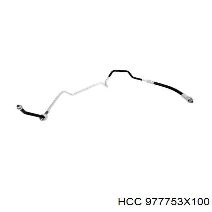 Шланг кондиціонера, від компресора до радіатора Hyundai Elantra (Хендай Елантра)