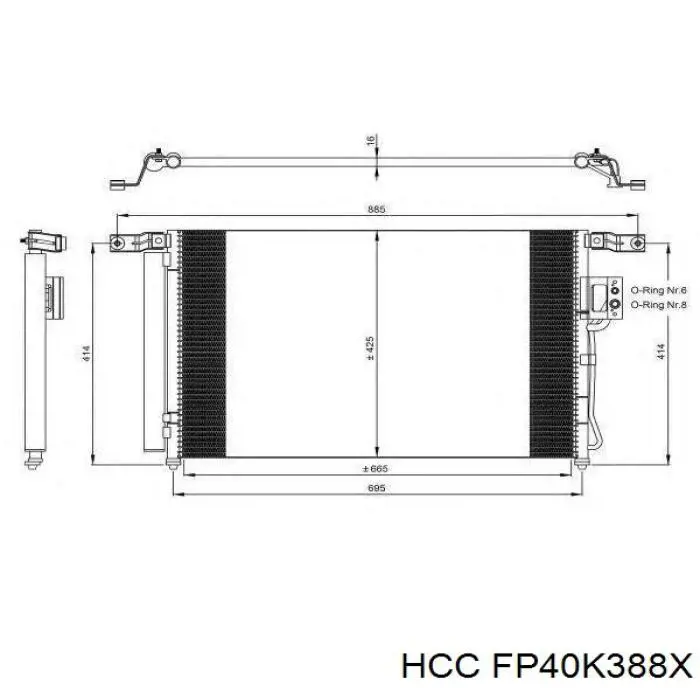 FP40K388X HCC Конденсатор