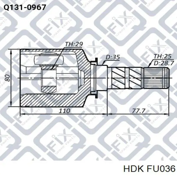 FU036 HDK 