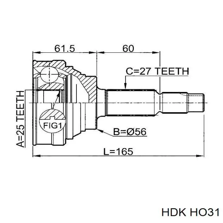 Граната колісна HDK HO31 ціна, від 33.38 USD