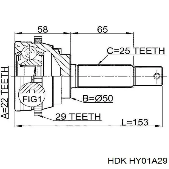 Граната колісна HDK HY01A29 ціна, від 24.66 USD