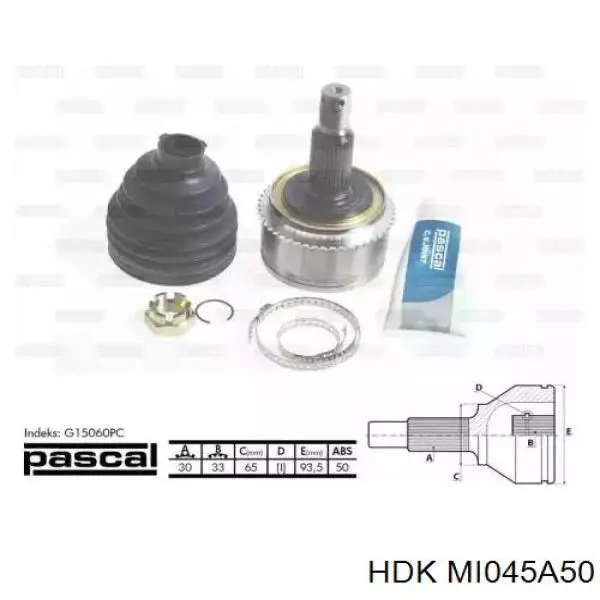 Купити MI045A50 HDK Шарнір приводу зовнішній