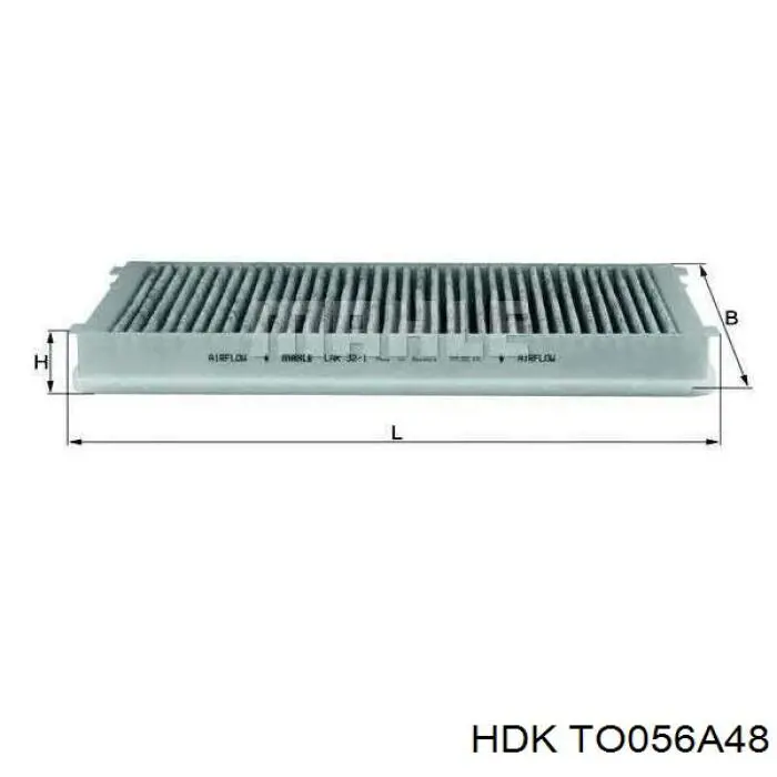ШРУС зовнішній передній TO056A48 HDK