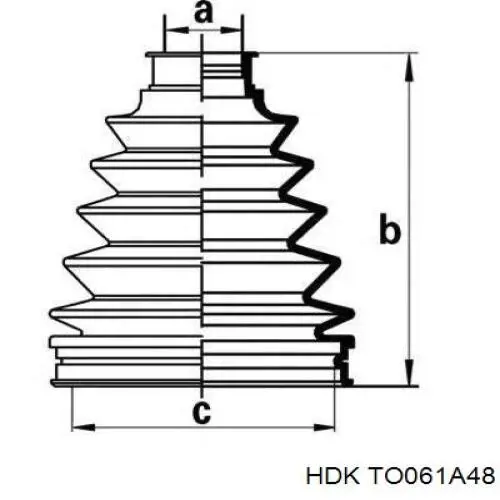 Граната колісна HDK TO061A48 ціна, від 38.55 USD