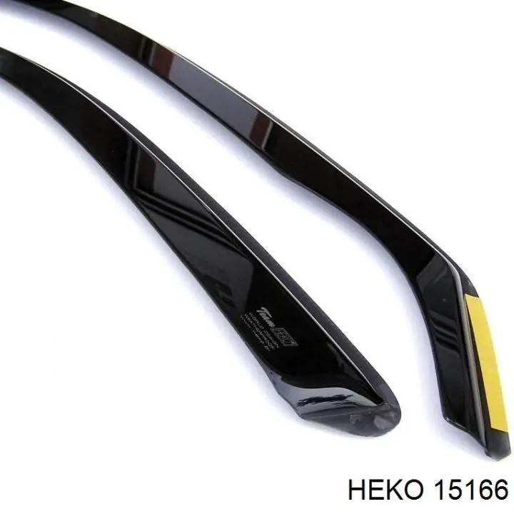 15166 Heko дефлектор-обтікач (вітровики на скло дверей, комплект 2 шт)