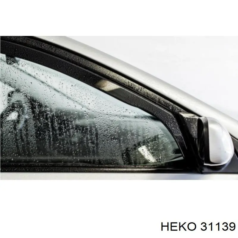31139 Heko дефлектор-обтікач (вітровики на скло дверей, комплект 2 шт)