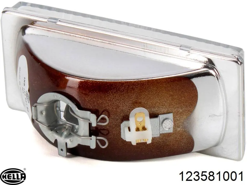Скло протитуманки, лівої HELLA 123581001 ціна, від 84.96 USD