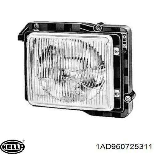 Купити A6318203861 Mercedes Основна фара в зборі ліва