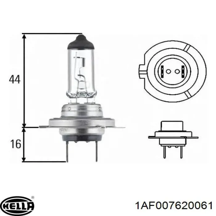 Фара права 4411125R Depo/Loro/Abakus