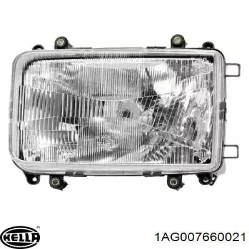 Купити 1AG007660021 HELLA Права блок фара