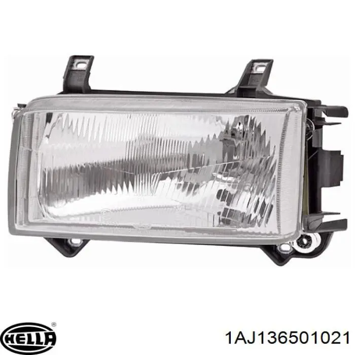 Скло фари лівої SVW1114L Signeda