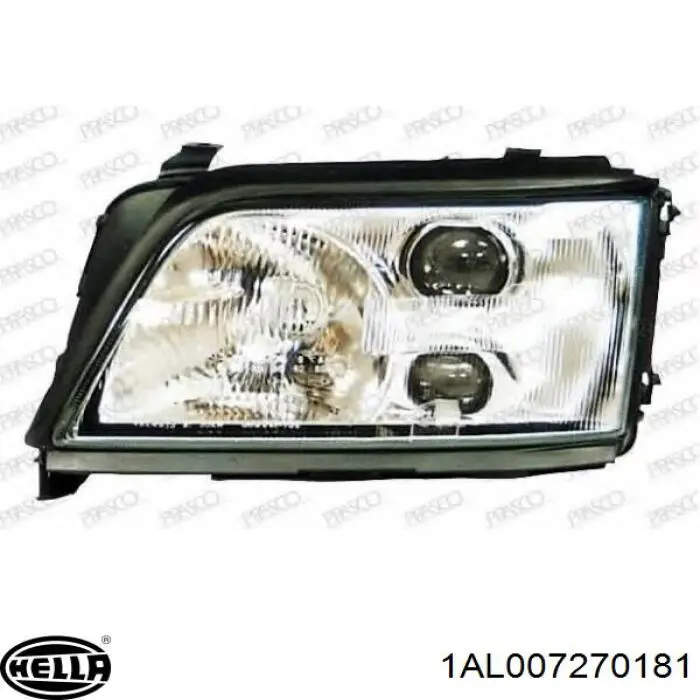 Купити 205003182 TYC Права блок фара