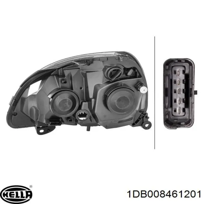 Фара правая Renault (RVI) 260103089R ціна, від 58.63 USD